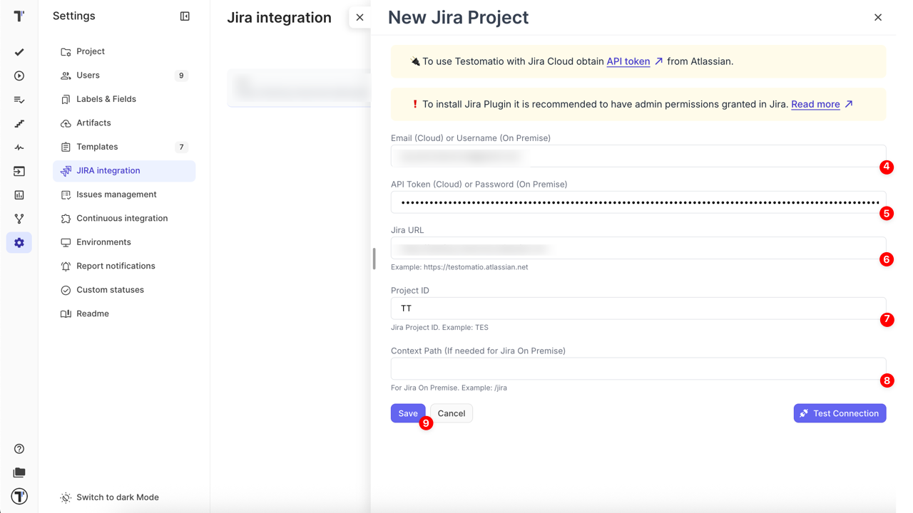Save Jira Project